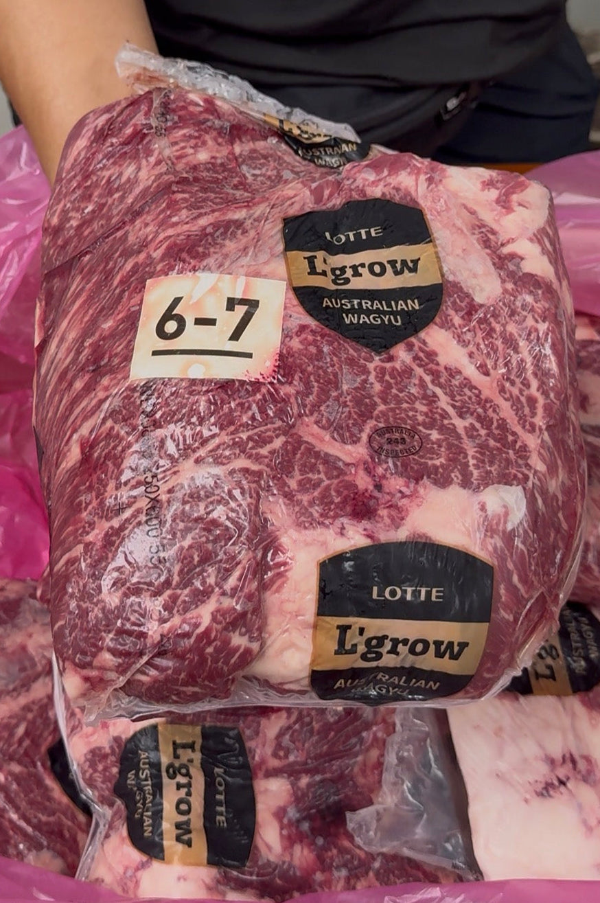 L'Grow | Australian Wagyu | MS 8/9+ | Zabuton (Denver Steak)