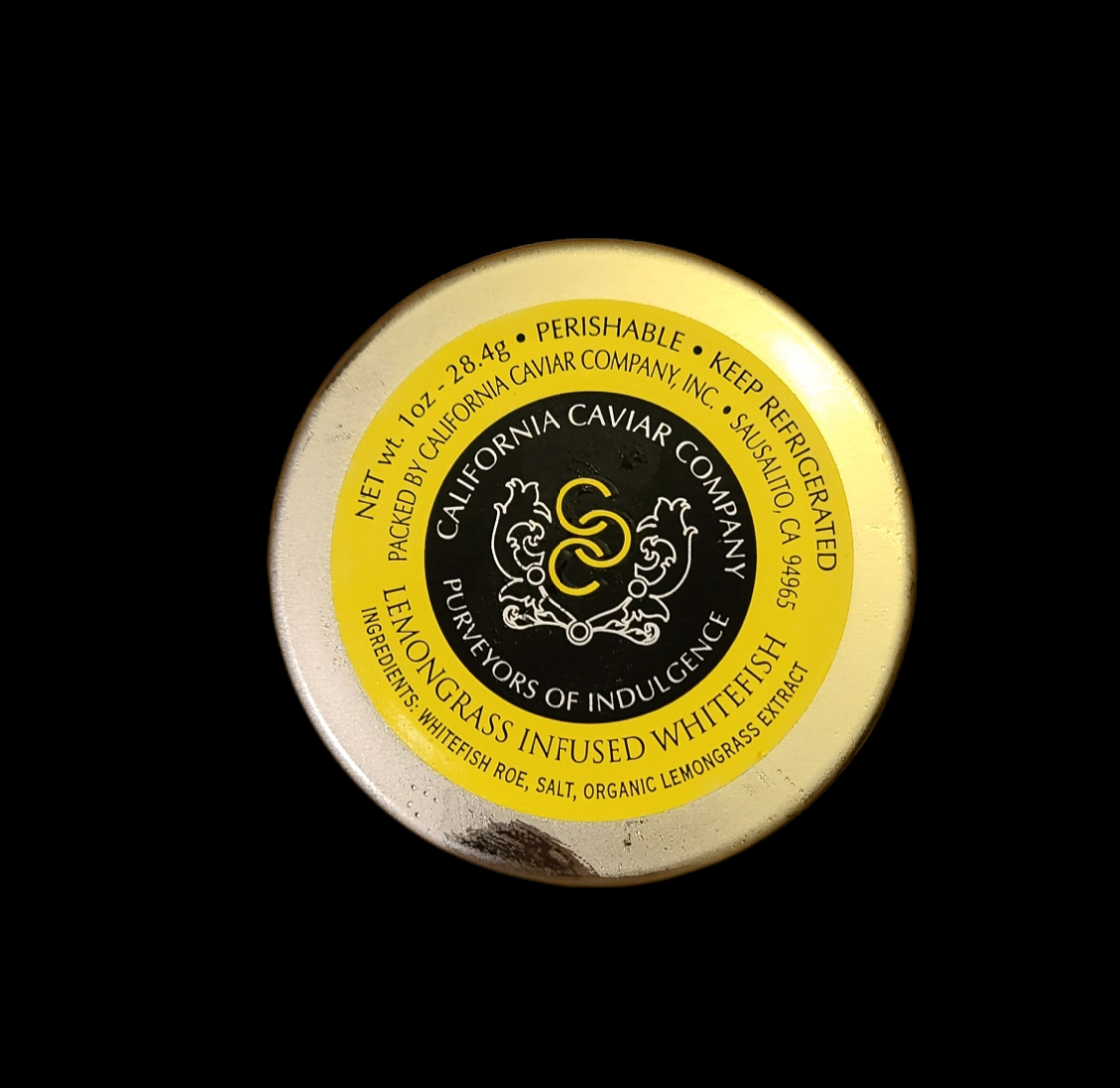 Lemongrass Infused Whitefish Roe