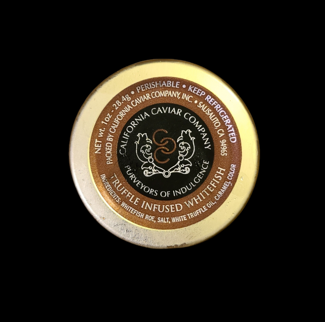 Truffle Infused Whitefish Roe (1oz Jar)